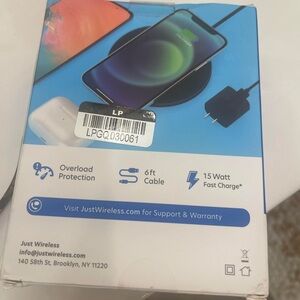 Fast Charge Wireless Charging Pad - Black